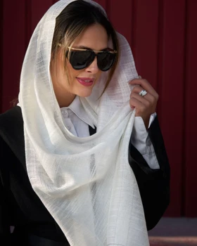 شال ویسکوز حاشیه لمه 20559