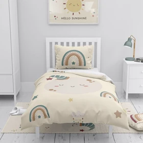 روتختی کودکانه برند مینوریا کیدز طرح رنگین کمان کد p-356