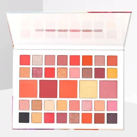 پالت سایه چشم پودری 37 رنگ روولوشن, مدل Kombucha X