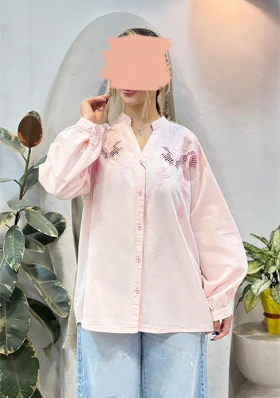 شومیز دانتل گلدوزی