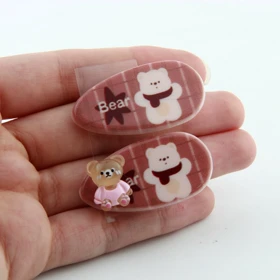 گیره مو دخترانه مدل خرس