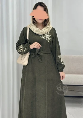 پیراهن مانتویی پروانه