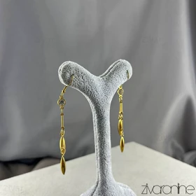 گوشواره زنانه طرح گندم 20405