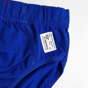 شورت پنبه‌ای پسرانه کوزا مدل اسلیپ آبی کد 4596