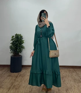 پیراهن مانتویی بلند دل آرا 7(ایراد دار)