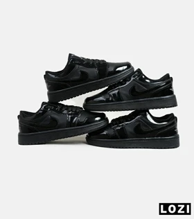 کفش کتانی مردانه مشکی نایک NIKE jordan 1