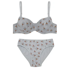 ست شورت و سوتین زنانه میس مدل فنردار کد 5397