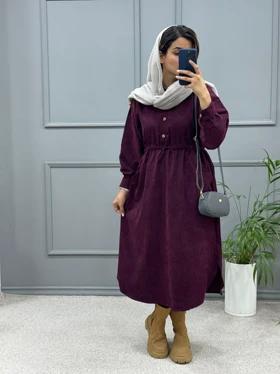 پیراهن مانتویی مارینا