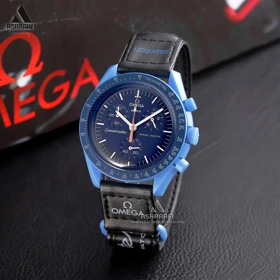 ساعت امگا سواچ آبی Omega x Swatch Speedmaster NEP-M3 (رنگ اول)
