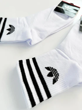 جوراب نیم ساق نخ پنبه آدیداس Adidas