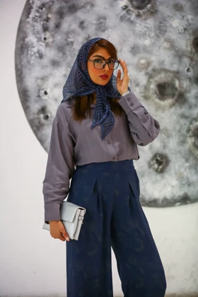 مانتو بابوس کمربند دار