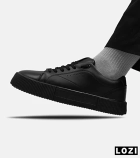 کفش اسنیکرزمردانه مشکی BERSHKA