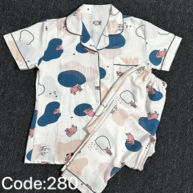 ست پیراهن و شلوار راحتی