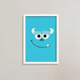 تابلو کارخونه هیولاها طرح سالیوان