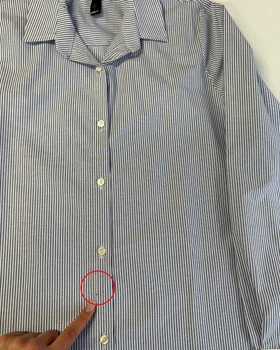 شومیز way (راه راه آبی ) (اوتلت) 1