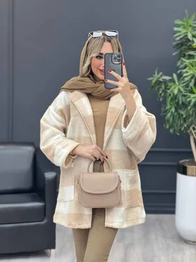 پالتو جلو باز یقه انگلیسی
