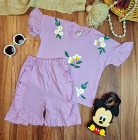 ست دخترانه طرح بابونه