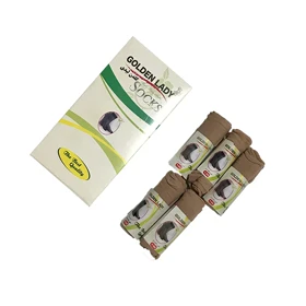 جوراب مچی شیشه ای کفه دار رنگ کرم