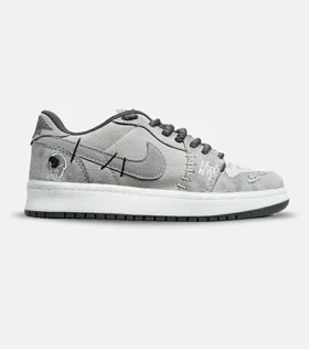 کفش کتانی مردانه و زنانه طوسی NIKE jordan Vodoo مدل 6751