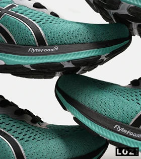 کتانی مردانه و زنانه سبز نقره ای ASICS GEL-KAYANO 27 مدل 6109