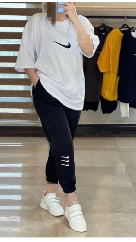 ست تیشرت و شلوار نایک زنانه 400769