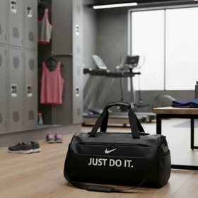 ساک ورزشی نایکی مدل Just do it-مشکی