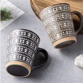 ماگ دنی هوم طرح دار سرامیکی / BA70