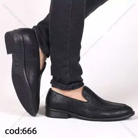 کالج مشکی چرم سوگو - کد 666(Tb2)