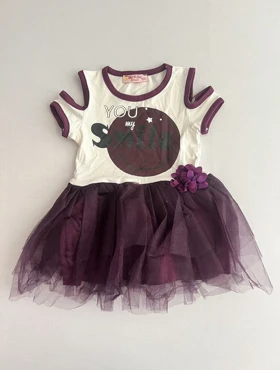 پیراهن دخترانه مجلسی فانتزی 20017