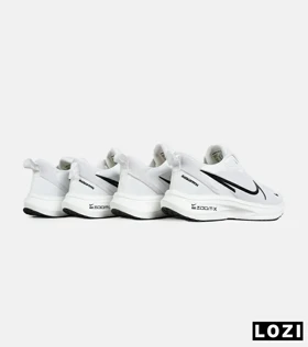 کفش کتانی مردانه سفید مشکی NIKE zoom x مدل 7289