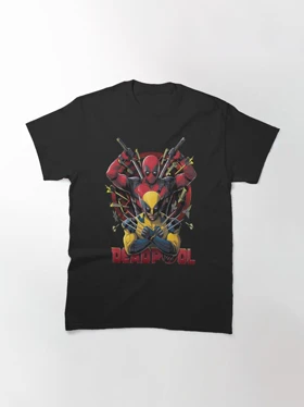 تیشرت کلاسیک ددپول | Hilarious Deadpool Wolverine کد 246778