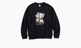 دورس KAWS دورس کاوز طرح Uniqlo Longsleeve