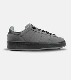 کفش کتانی مردانه طوسی مشکی ADIDAS stan smith