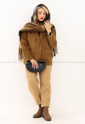 کت فوتر جیر باکسی 2 دکمه کد1004775