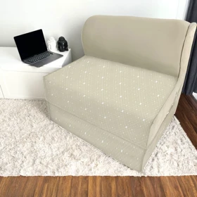 کاناپه تخت شو یک نفره ساده مدرن مدل M1019