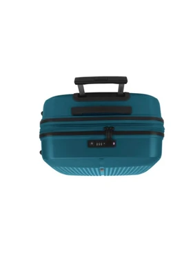 چمدان مونزامدل MONZA-FN1105 رنگ آبی کاربنی