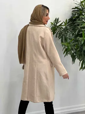 پالتو یقه بلیزر شش دکمه