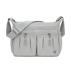 کیف دوشی زنانه کارگو BOBO کد 17821 (طوسی روشن)
