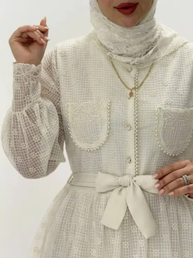 3569-پیراهن مزونی پریا