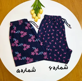 شلوار راحتی مرغک دار کد 835