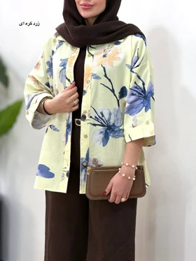 تونیک مانتویی لینن آیسو گلاریس 1