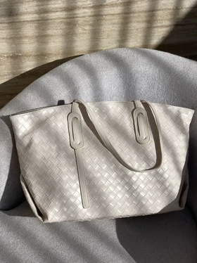 کیف راحل بافتی دسته بیضی 926