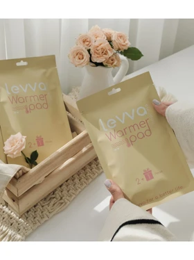 پد گرم کننده و تسکین دهنده درد 2 عددی 1 عدد هدیه لیوا فارما Levva Pharma