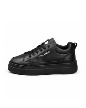 کفش کتانی مردانه مدل ونس پل اندبیر لژ دار مشکی Vans Pull Bear
