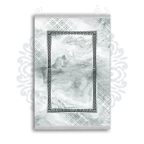 *جدید* فرشینه از جنس پارچه شانل مخمل ترک طرح فانتزی برند دفه کد 1752