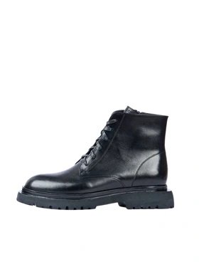 نیم بوت چرم مردانه مدل ms1030