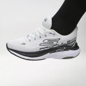 کفش و کتانی مردانه مدل اسکیچرز پرو SKECHERS PROPULSION رنگ سفید مشکی کد 48345