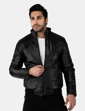 کاپشن چرمی مردانه Rayan
