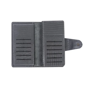 کیف پول چرم طبیعی روما مدل KRB-13