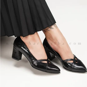 کفش چرم مجلسی زنانه CODE:825